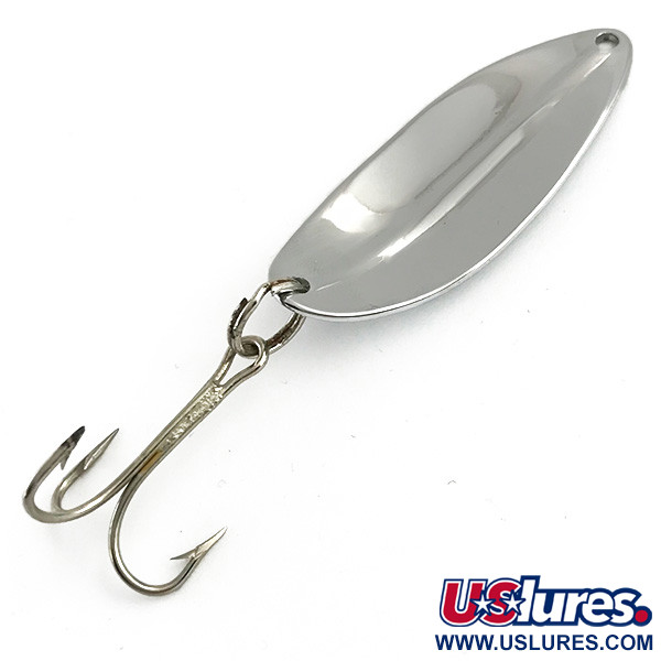 Vintage   Main liner , 2/5oz Nickel fishing spoon #5961