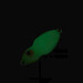  Lindy / Little Joe Frostee Jigging Spoon Glow, 1/4oz Chartreuse UV Glow in UV light, Fluorescent, Glow in Dark fishing spoon #5968