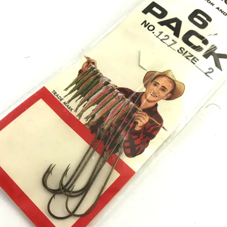 Other Eagle Claw Snelled Hooks 2 Kit 6pcs, fishing #5973