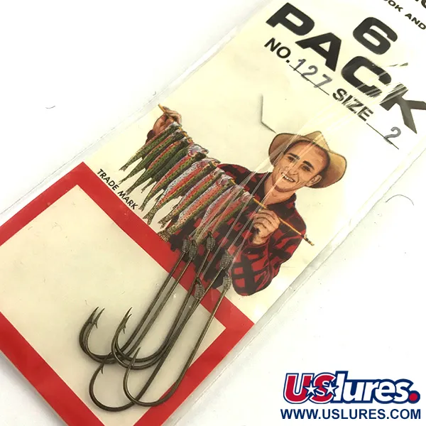 Eagle Claw Snelled Hooks 2 Kit 6pcs