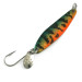 Vintage  Luhr Jensen Needlefish 2, 3/32oz Fire Tiger fishing spoon #5975