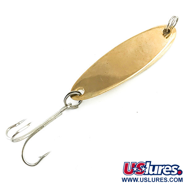 Vintage Acme Kastmaster , 1/2oz Gold fishing spoon #5992