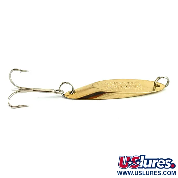 Vintage  Acme Kastmaster , 1/2oz Gold fishing spoon #5992