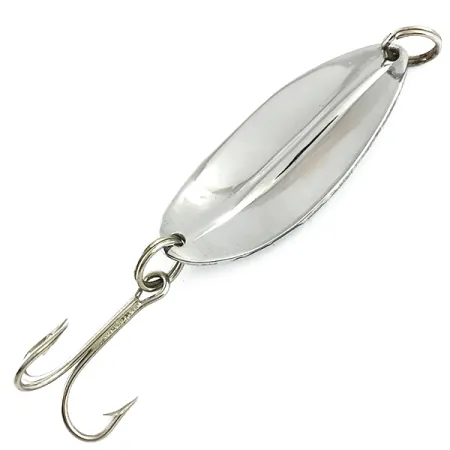 Vintage TODDCO Main liner UV, 2/5oz Nickel / Chartreuse UV fishing spoon #5995