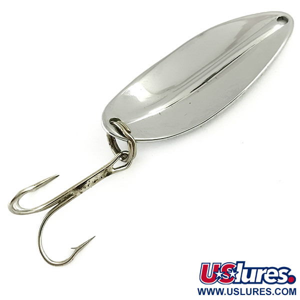 Vintage   Main liner , 2/5oz Nickel fishing spoon #6007