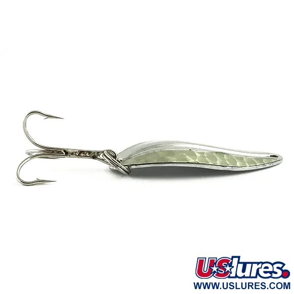 Vintage TODDCO Main liner , 2/5oz Nickel fishing spoon #6007