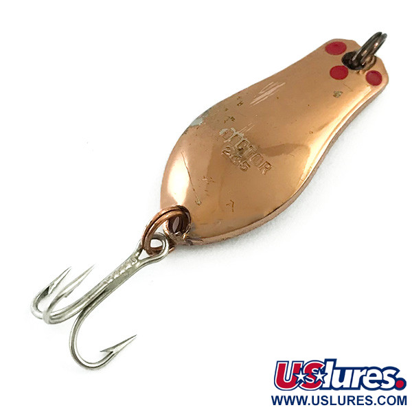 Vintage Prescott Spinner Little Doctor 245, 3/16oz Copper fishing spoon  #6017