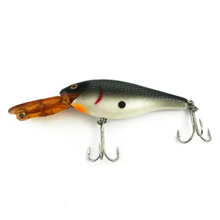 Vintage Rebel Double Deep Shad, 2/5oz Gray Natural fishing lure #6018