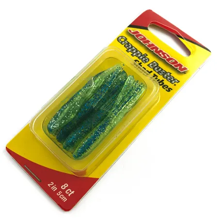 Johnson Crappie Buster Shad Tubes UV soft bait