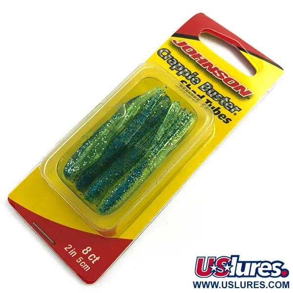 Johnson Crappie Buster Shad Tubes UV soft bait