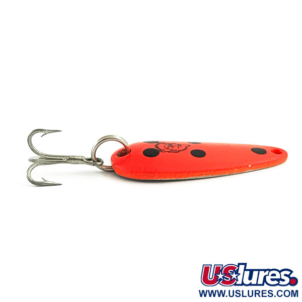  Eppinger Dardevle Midget, 3/16oz Red / Black / Nickel fishing spoon #6027