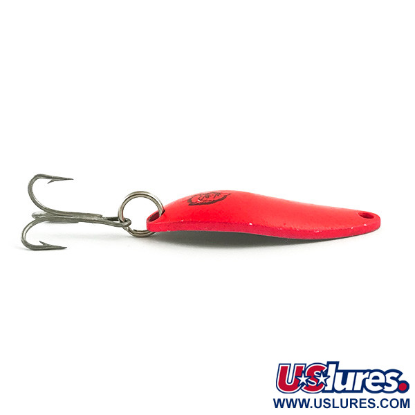  Eppinger Dardevle Devle-Dog 5200 UV, 1/4oz Nickel/red UV fishing spoon #17576