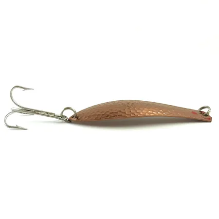 Vintage Prescott Spinner Little Doctor 275 Lite, 3/5oz Hammered Copper fishing spoon #6030