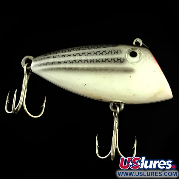 Vintage   Heddon Bayou Boogie, 1/3oz Gray / Red fishing lure #6032