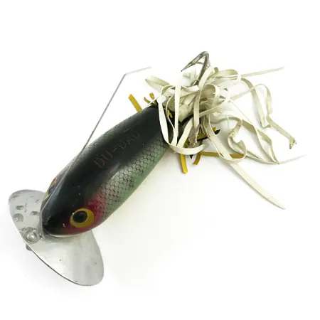 Vintage Weedless Creme Weedless Du-Dad, 2/5oz Perch fishing lure #6033