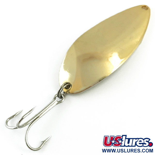 Vintage   Acme Little Cleo, 3/4oz Gold fishing spoon #6035