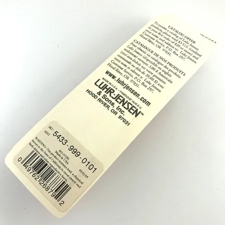 Luhr Jensen Hot Shot 40, 1/4oz Caramel Red fishing lure #6042