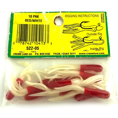 Creme Mini Tail soft bait, fishing #6049