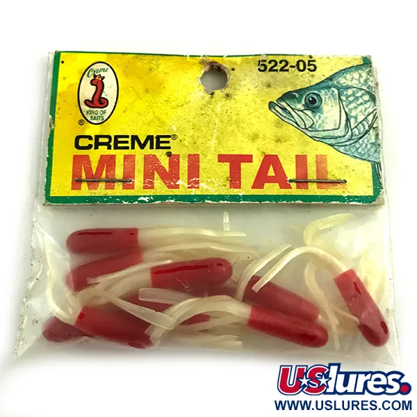 Creme Mini Tail soft bait, fishing #6049