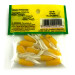  Creme Lure Co Creme Mini Tail soft bait,  Yellow / White fishing #6050