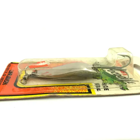 Krocodile Stubby Luhr Jensen, 2/3oz Red / Nickel fishing spoon #6053