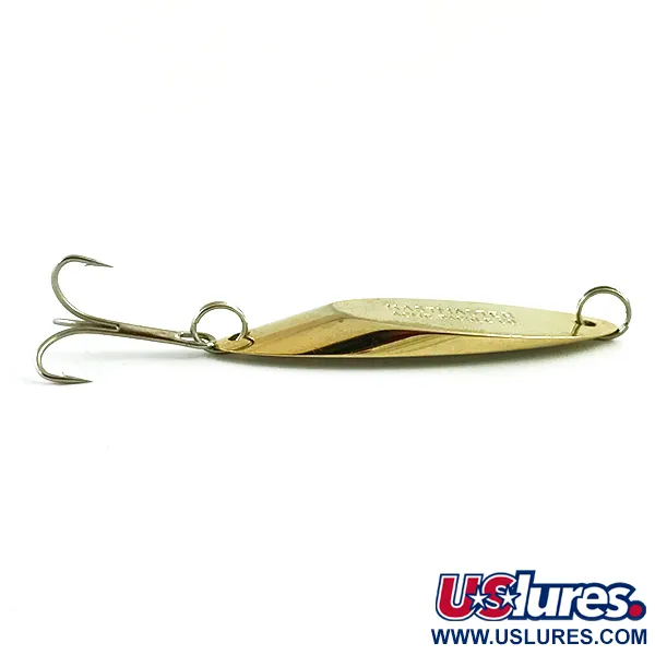 Vintage  Acme Kastmaster , 3/4oz Gold fishing spoon #6055