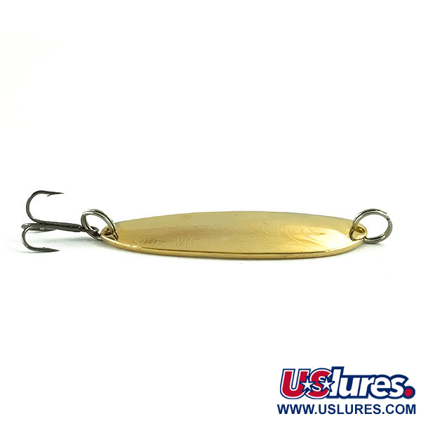  Acme Side-winder, 1/3oz Gold fishing spoon #6059