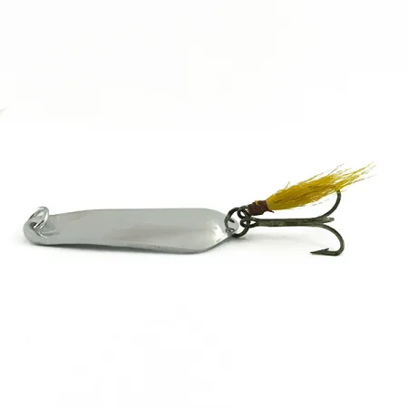 Vintage Pflueger Limper #4, 1/2oz Nickel / Yellow fishing spoon #6060