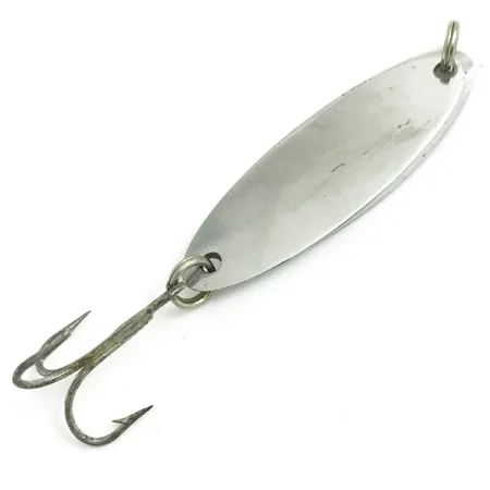 Vintage Weber MrChamp, 1/4oz Nickel fishing spoon #6067