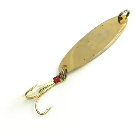 Vintage Weber MrChamp, 1/2oz Gold fishing spoon #6068