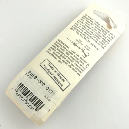 Luhr Jensen Fire Max Miracle 2 - replaceable hook, 1/4oz Dark Red / White Pearl spinning lure #6080