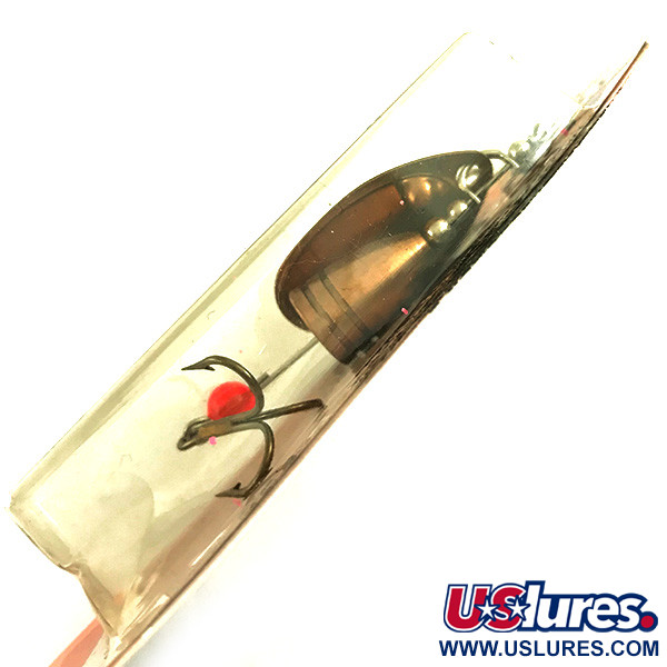  Luhr Jensen Fire Max Miracle 3 - replaceable hook, 2/5oz Copper spinning lure #6254