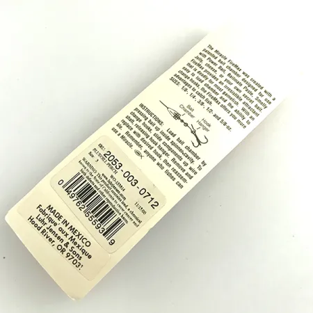 Luhr Jensen Fire Max Miracle 2 - replaceable hook, 1/4oz Gold spinning lure #6083