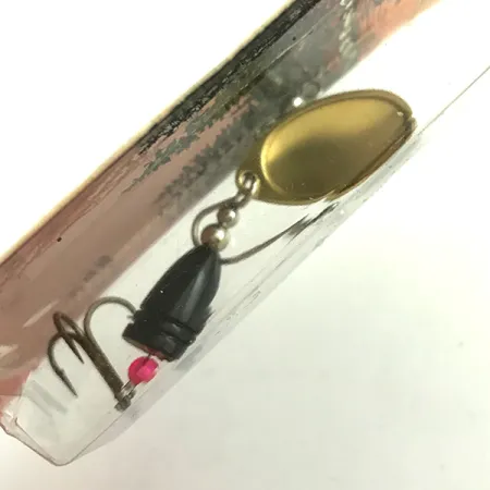 Luhr Jensen Fire Max Miracle 2 - replaceable hook, 1/4oz Gold spinning lure #6121