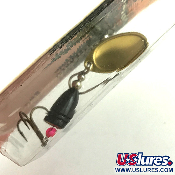   Luhr Jensen Fire Max Miracle 2 - replaceable hook, 1/4oz Gold spinning lure #6121