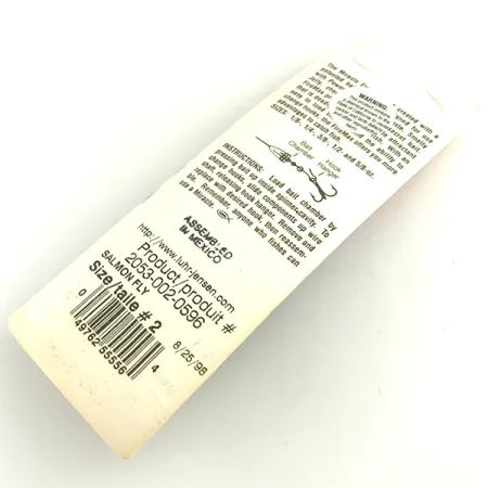 Luhr Jensen Fire Max Miracle 2 - replaceable hook, 1/4oz Gold spinning lure #6121