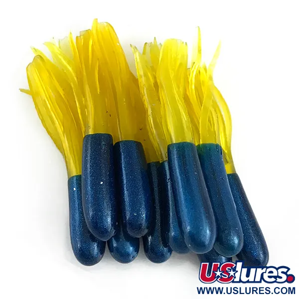 Creme Mini Tail UV, 3/16oz Yellow / blue UV glows fishing #17792