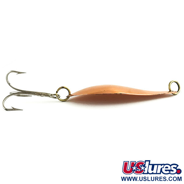 Vintage  Lanes Tackle & Bait Lane's Flasher, 2/3oz Copper fishing spoon #6095