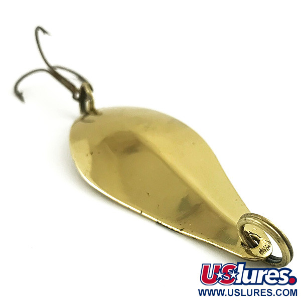 Vintage  Lanes Tackle & Bait Lane's Flasher, 1/2oz Brass fishing spoon #6096