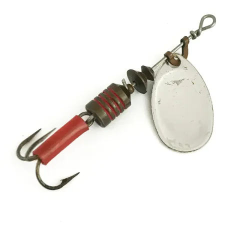 Vintage Mepps Aglia 1, 1/8oz Silver spinning lure #6111