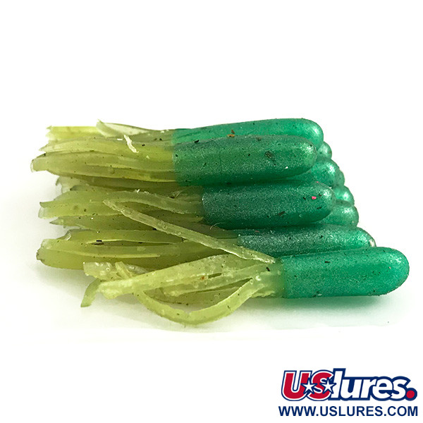  Creme Lure Co Creme Mini Tail soft bait UV,  Green fishing #6112