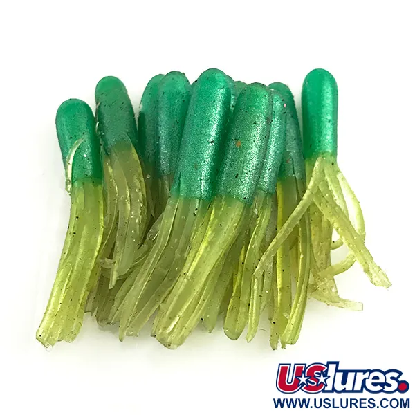 Creme Mini Tail soft bait UV, Green fishing #6112
