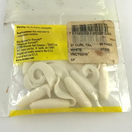 Other Riverside soft bait, White fishing #6133