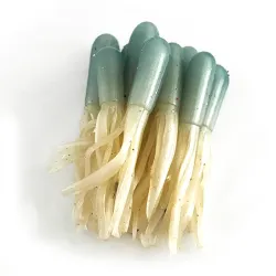 Creme Mini Tail soft bait Glow - Glow In Dark