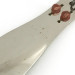 Vintage   Herter's GLH Canadian Spoon , 1oz Nickel / Red Eyes fishing spoon #6144