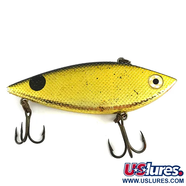 Vintage   Lipless Cotton Cordell TH Spot , 1/2oz Gold fishing lure #6149