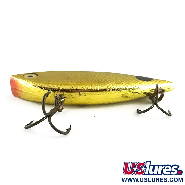 Vintage   Lipless Cotton Cordell TH Spot , 1/2oz Gold fishing lure #6149