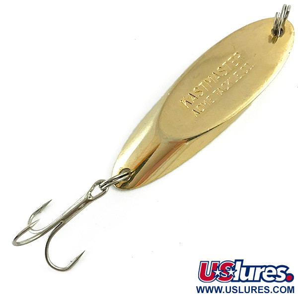 Vintage  Acme Kastmaster , 3/4oz Gold fishing spoon #6156