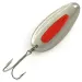 Vintage   Blue Fox Pixee UV, 3/4oz Hammered Nickel / Orange fishing spoon #6158
