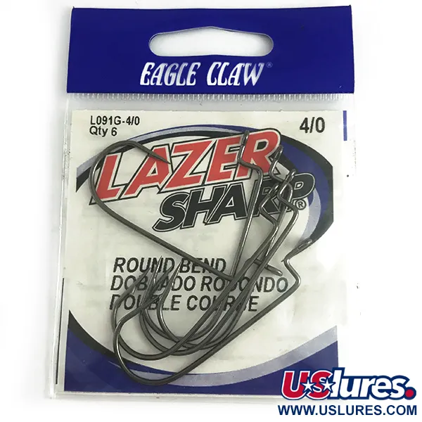  Other Eagle claw #4/0 Jig Hooks,  Black fishing #6159